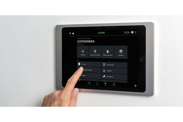 Loxone iPad Wallmount 10.2" Silver