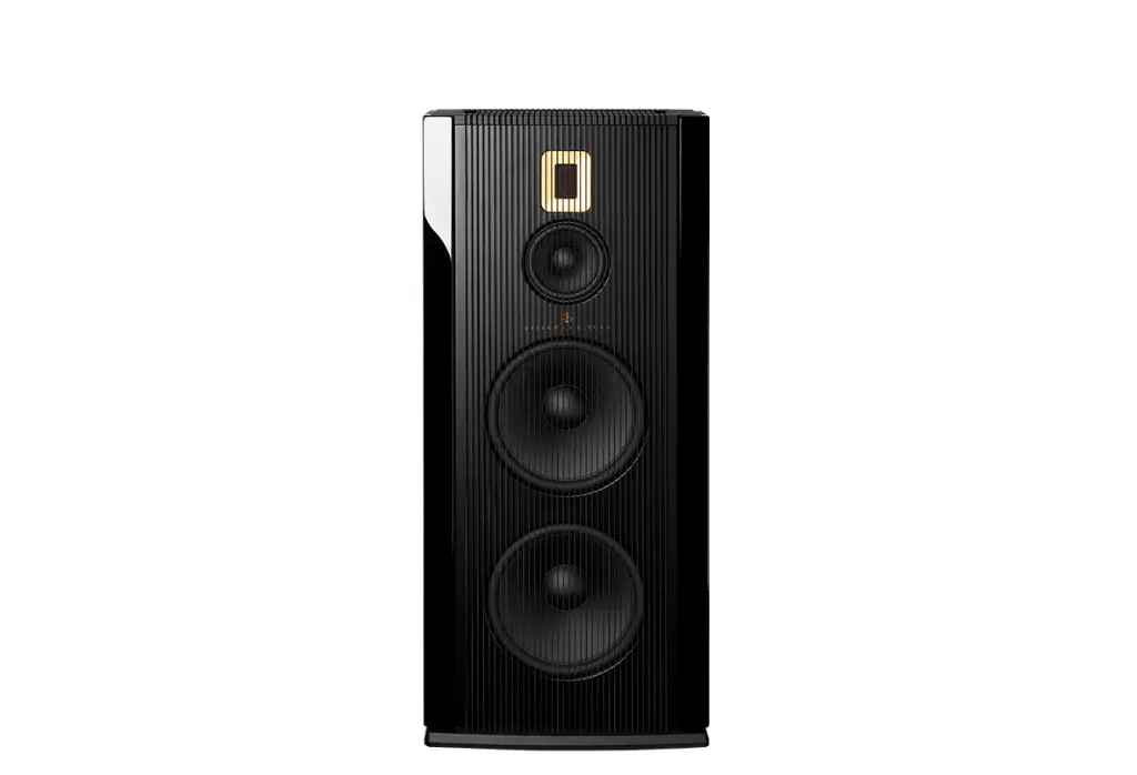 Steinway Lyngdorf Model A Black Lacquer w Matte
Gold ring loudspeaker provides the acclaimed sound performance from a speaker design optimized for room-friendly placement against a wall