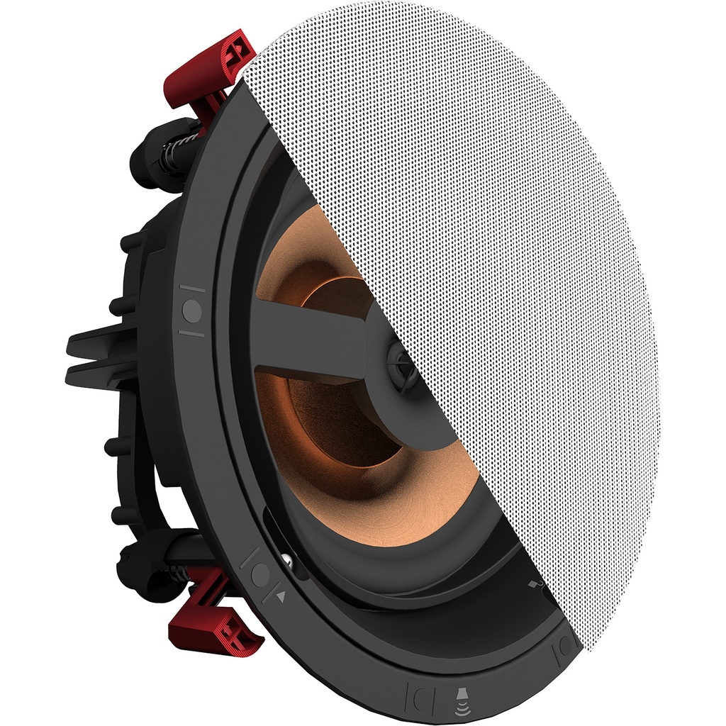 Klipsch PRO-18RC Celling Speaker, Professional Series Reference speakers are the ideal choice for custom home installation audio-White(Pcs)