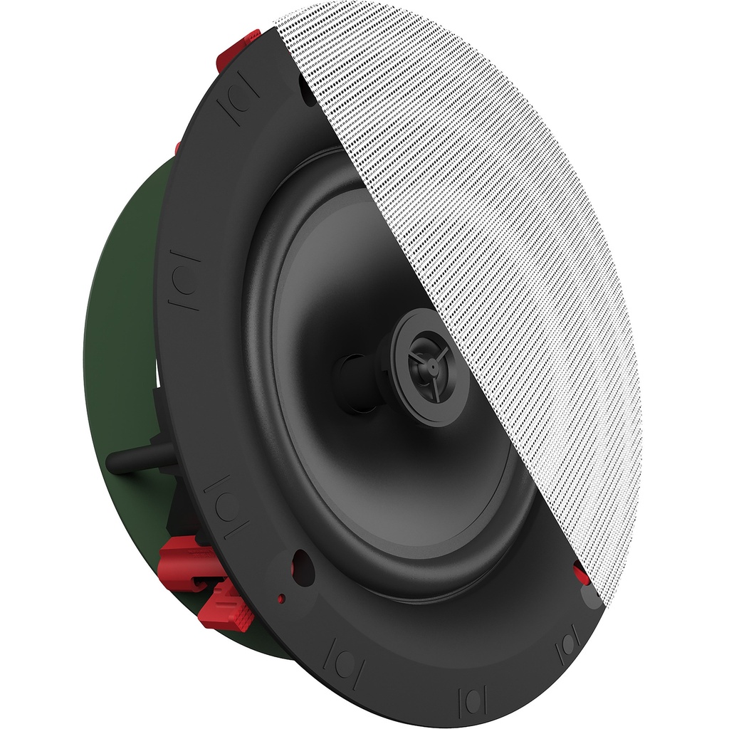 Klipsch CS-18C Celling Speaker, features a 6.5” Polymer woofer and a 1” Polymer tweeter. Utilizing the Sky Hook® patented Cinch by Swarm Installation System-White(Pcs)