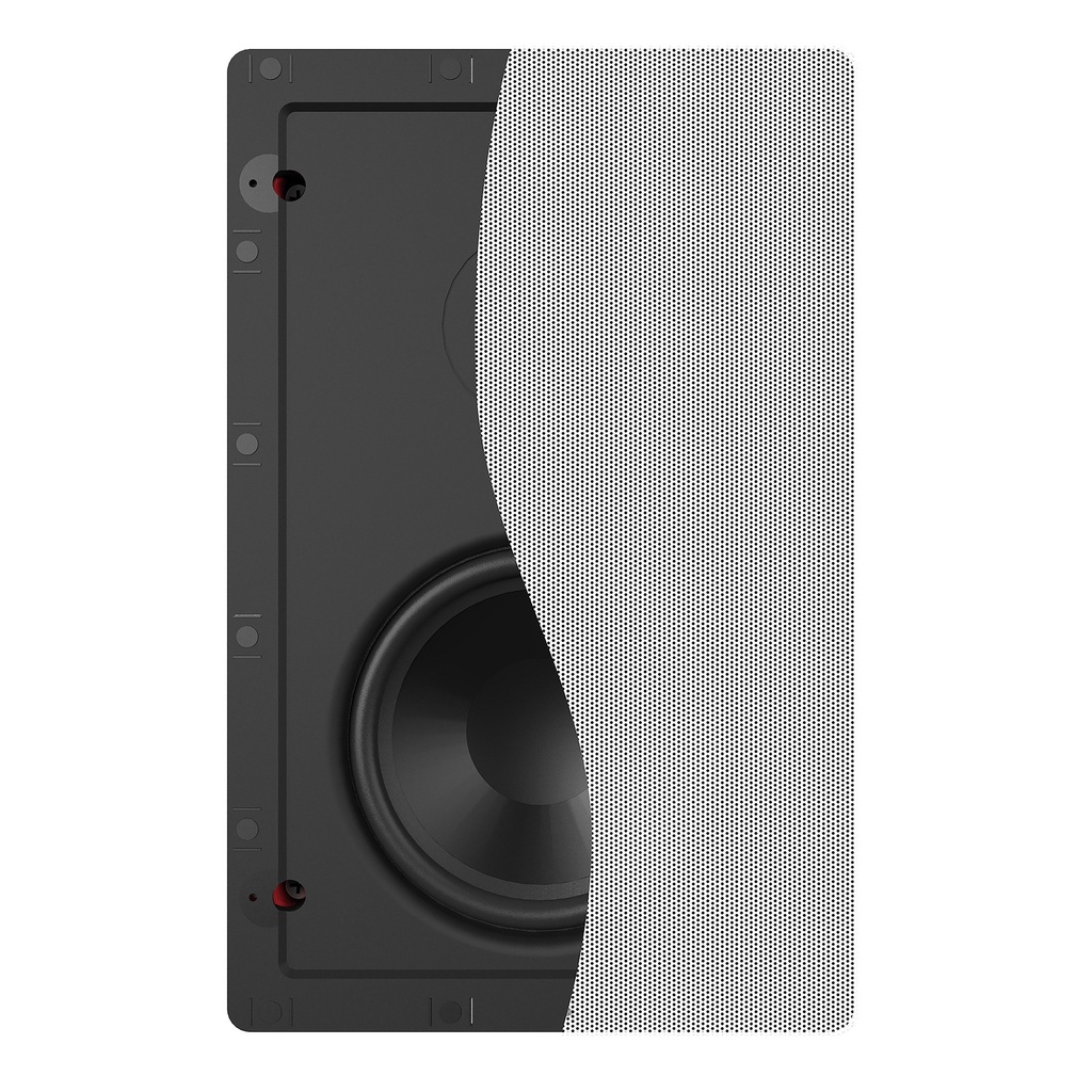 Klipsch CS-16W Wall Speaker, features a 6.5” Polymer woofer and a 1” Polymer tweeter-White(Pcs)