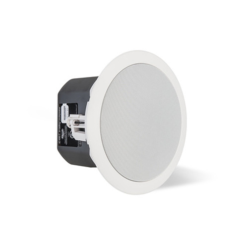 Klipsch IC-400-T In-Ceiling Loudspeaker 70-volt in-ceiling speaker-Black/White(Pair)